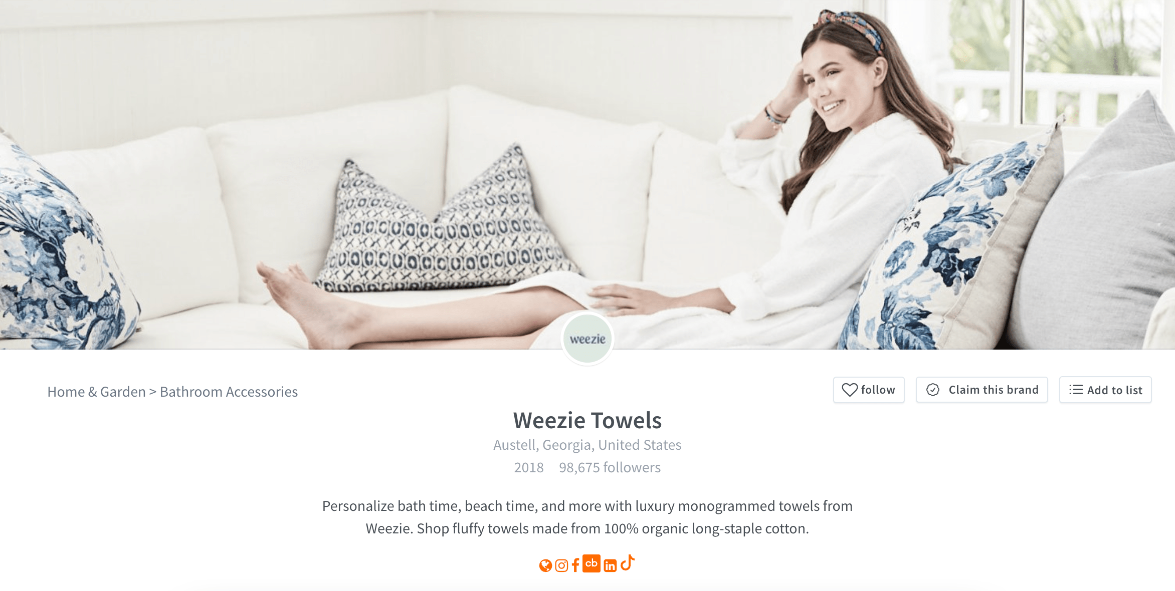 The Top 10 FastestGrowing Bath Towel Brands